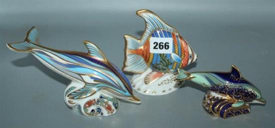 3 Crown Derby fish